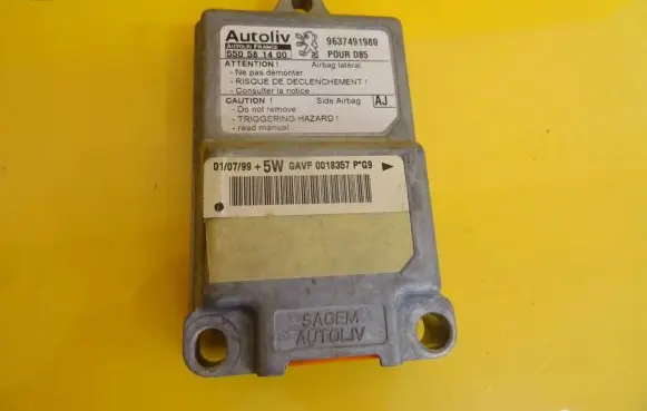 Peugeot 406 Airbag control unit/module 550581400 9637491980