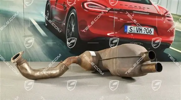 Porsche Boxster 987 Rear muffler/silencer tail pipe 98711311732