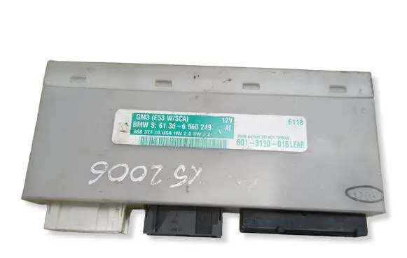 BMW X5 E53 Comfort/convenience module 6013110016 61356960249 60837710