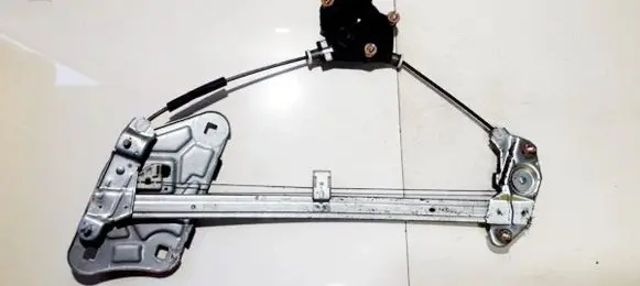 Sliding door window regulator with motor