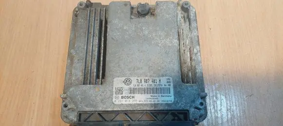 Volkswagen Touareg I Engine control unit/module ECU 0281014355 7L0907401H EDC17CP14