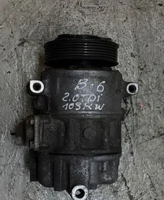 Volkswagen PASSAT B6 Air conditioning (A/C) compressor (pump) 1K0820803S 019555076B4