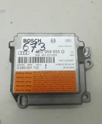 Audi A6 S6 C6 4F Airbag control unit/module 4f0959655g 4e0910655