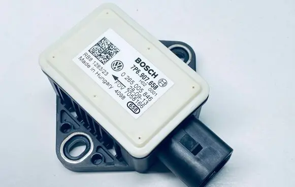 Volkswagen Touareg II ESP acceleration yaw rate sensor 7P6907658