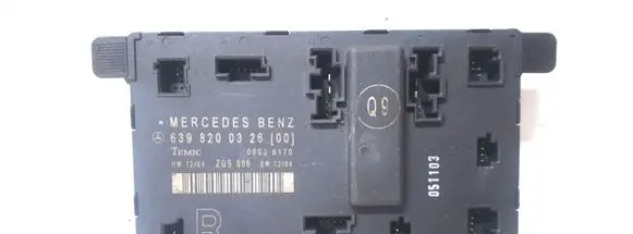 Mercedes-Benz Vito Viano W639 Other control units/modules 6398200326