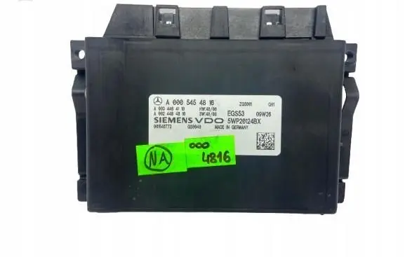 Mercedes-Benz C W204 Gearbox control unit/module A0005454816