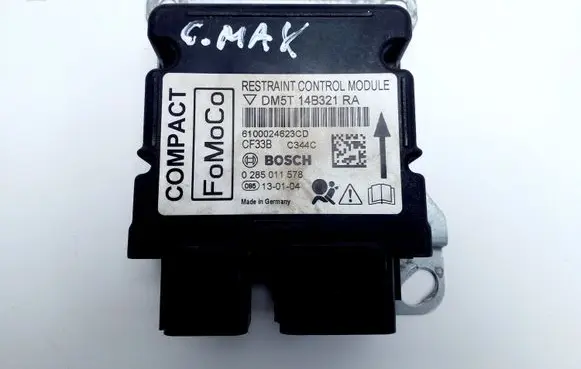 Ford C-MAX II Airbag control unit/module 0285011578 DM5T14B321RA