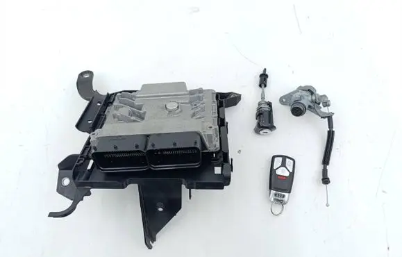 Engine ECU kit and lock set