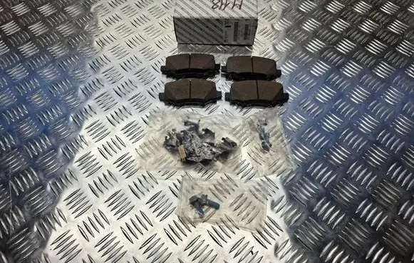 Fiat 500X Brake pads (rear) 77369350 68606616AA