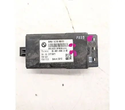 BMW 5 F10 F11 Seat heating relay 9216468