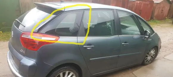 Citroen C4 I Picasso Rear side window