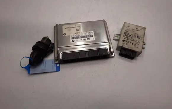 BMW 3 E46 Engine ECU kit and lock set 7786887 13617786887 0281010205