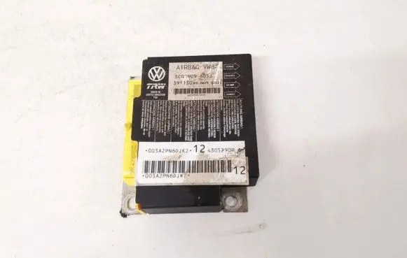 Volkswagen PASSAT B6 Airbag control unit/module 3c0909605j
