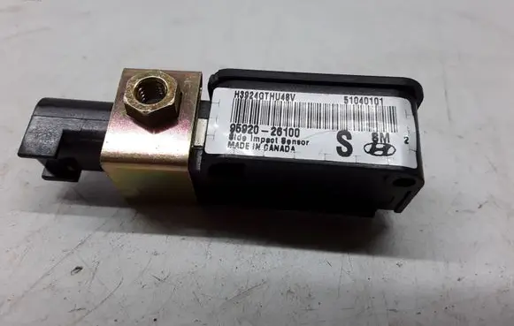 Airbag deployment crash/impact sensor