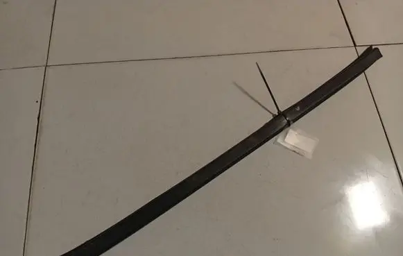 Ford Mondeo MK IV Rear door glass trim molding 
