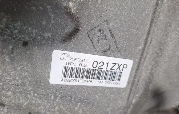 BMW 3 E92 E93 Automatic gearbox 6HP21 7566894