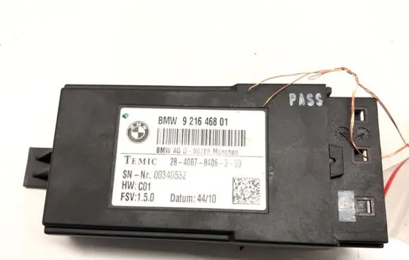 BMW 7 F01 F02 F03 F04 Other control units/modules 9216468
