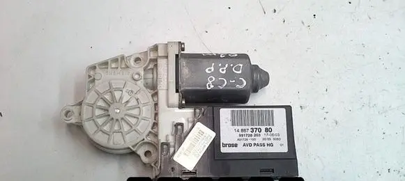 Citroen C8 Front door window regulator motor 1488737080 991728203