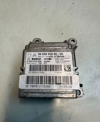 Peugeot 207 Airbag control unit/module 9665699680