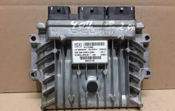 Peugeot 407 Engine control unit/module 9663548180
