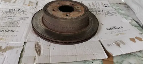 Chevrolet Captiva Rear brake disc