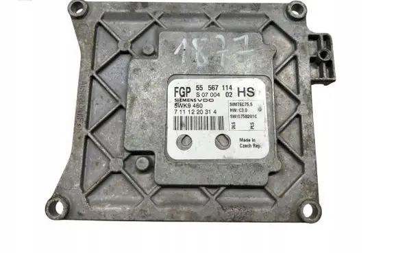 Opel Astra H Engine control unit/module 55567114