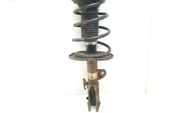 Front shock absorber with coil spring