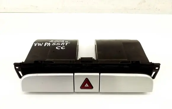 Volkswagen PASSAT CC Hazard light switch 3C0858407