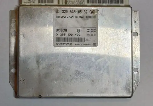 Mercedes-Benz S W220 ESP (stability system) control unit 0295454532 0265109493