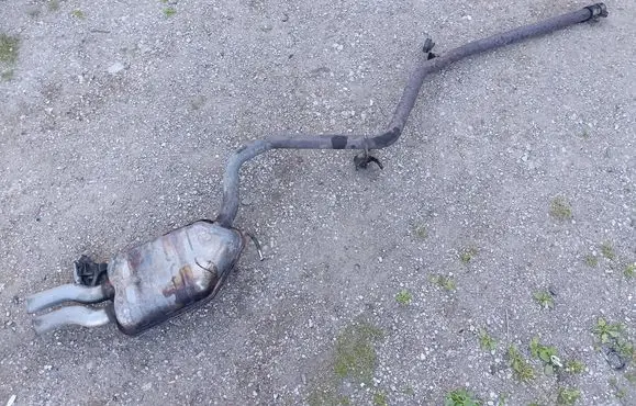 Seat Exeo (3R) Muffler/silencer 3R0253611