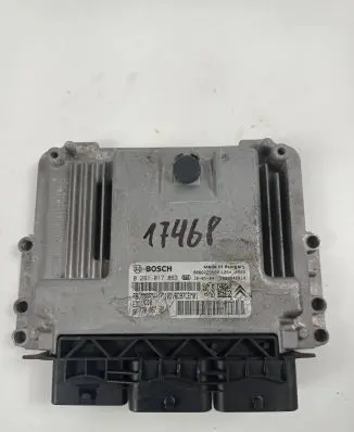 Peugeot Partner Engine control unit/module 9677006780 0281017863