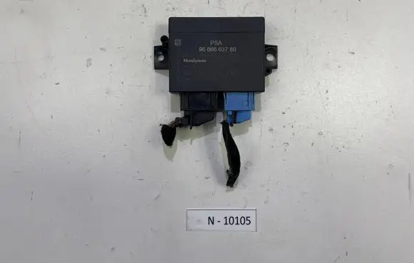 Peugeot 3008 I Parking PDC control unit/module 9666663780 AAP00950 TRA515