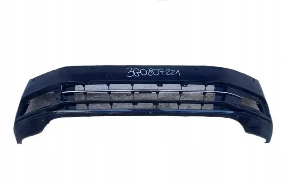 Volkswagen PASSAT B8 Front bumper upper radiator grill 3G0853651BL
