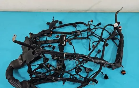 Engine installation wiring loom