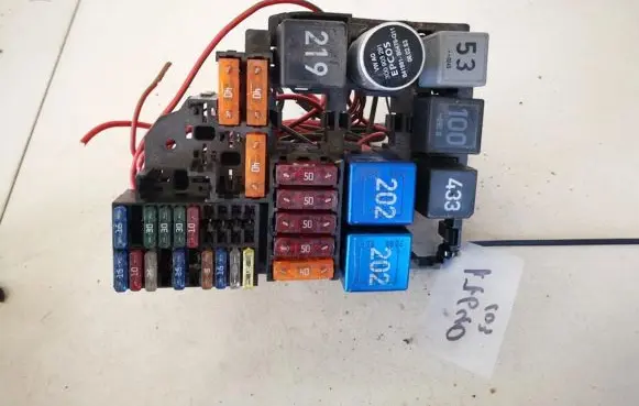 Volkswagen Phaeton Fuse box set 3d1937499f