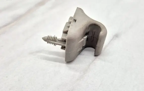 Sun visor clip/hook/bracket