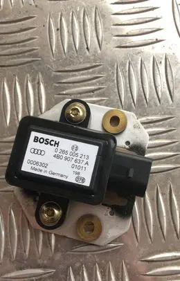 Audi A6 S6 C5 4B ESP acceleration yaw rate sensor 4b0907637a