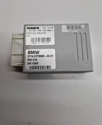 BMW X5 E70 Air suspension control unit module (rear) 37146778966 6778966