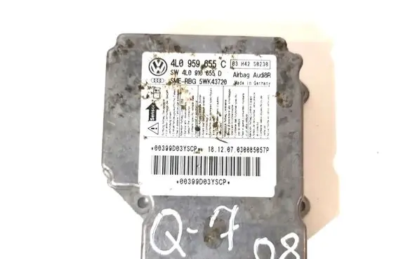 Audi Q7 4L Airbag control unit/module 4L0959655C 4L0910655D