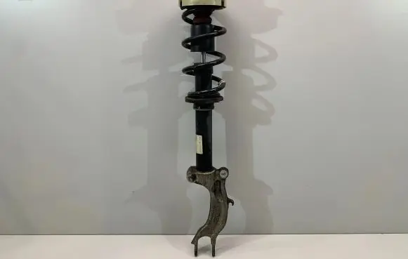 Front shock absorber with coil spring