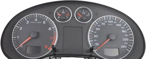 Audi A3 S3 8P Speedometer (instrument cluster) 8P0920900E