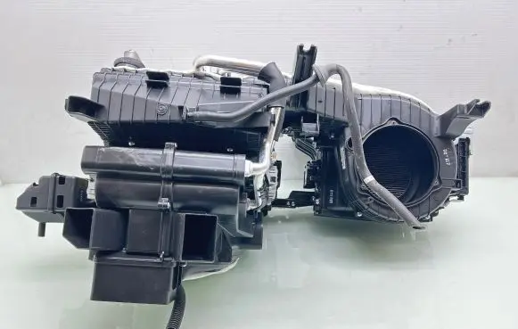 Interior heater climate box assembly