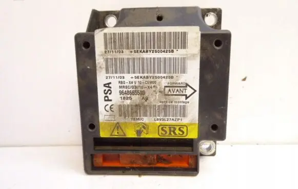 Citroen C5 Airbag control unit/module 9648665580