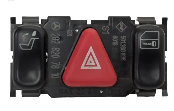 Mercedes-Benz C W202 Hazard light switch 2028207810