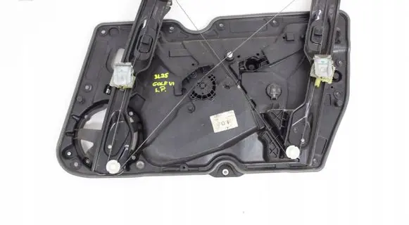 Volkswagen Golf VI Front door window regulator with motor 2008R