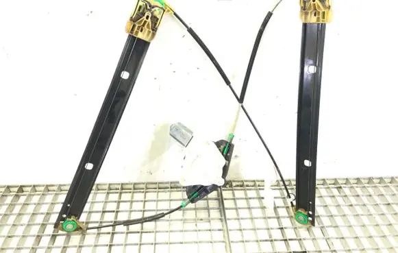 Front door window regulator with motor