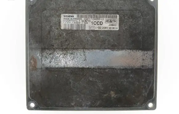 Ford Fiesta Engine control unit/module 4S6112A650LD S120977014F 201CCD