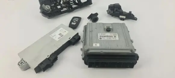 BMW 5 F10 F11 Engine ECU kit and lock set 8509794 9241973 1600086