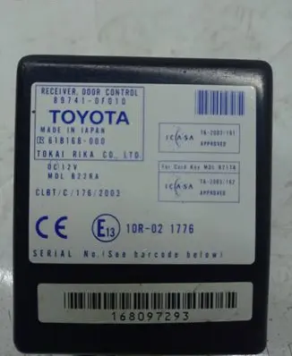 Toyota Corolla Verso AR10 Door control unit/module 897410f010