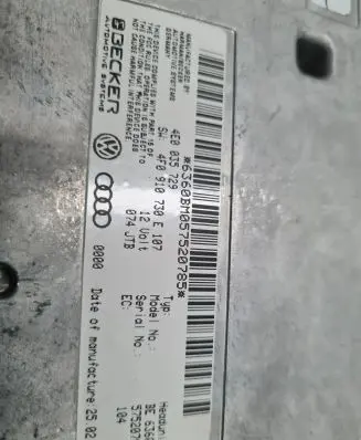 Audi A6 S6 C6 4F MMI control unit 4E0035729